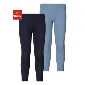 H.I.S Legging Basic in een set van 2 (set, 2-delig)