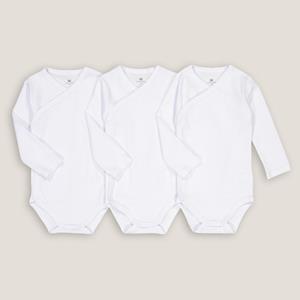 LA REDOUTE COLLECTIONS Set van 3 geboorterompertjes, bio katoen