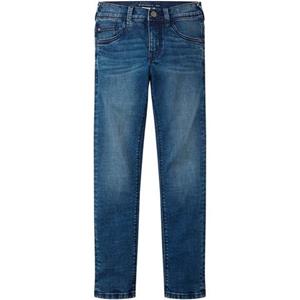 Tom Tailor Skinny fit jeans Ryan met knoop- en ritssluiting