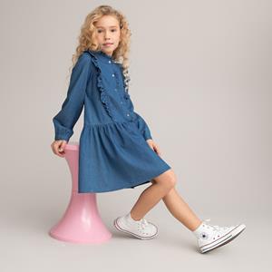 LA REDOUTE COLLECTIONS Jeansjurk met volants