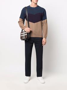 giorgioarmani Giorgio Armani Trui met colourblocking - Beige