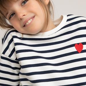 LA REDOUTE COLLECTIONS Gestreepte sweater, ronde hals