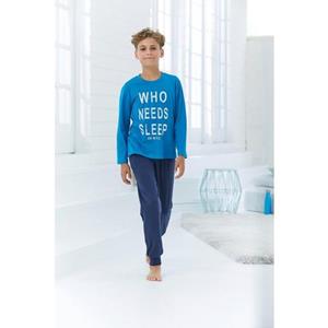 AUTHENTIC LE JOGGER Pyjama who needs sleep' (2-delig, 1 stuk)