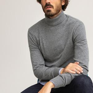 LA REDOUTE COLLECTIONS Trui met rolkraag in kasjmier, made in Europe