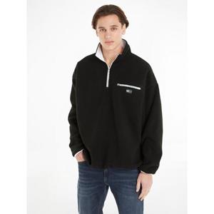 TOMMY JEANS Fleecetrui TJM OVZ TONAL 1/2 ZIP SHERPA