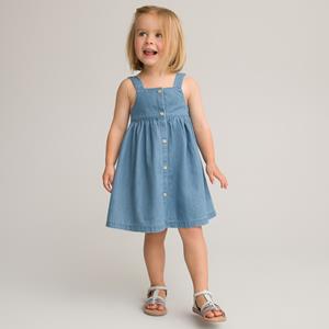 LA REDOUTE COLLECTIONS Jeansjurk met schouderbandjes