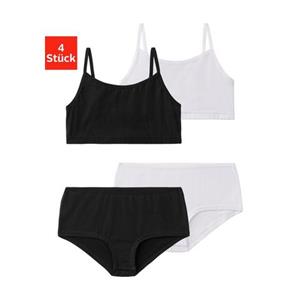 Bench. Set: bustier in een eenvoudige look (set, 4-delig, Met hipster)