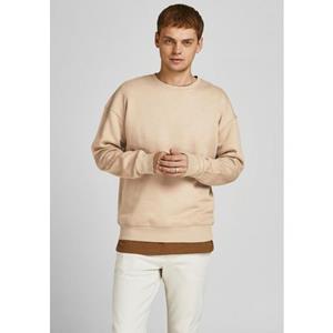 Jack & Jones Rundhalspullover beige (1-tlg)