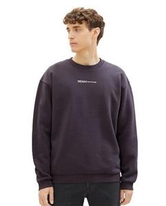 TOM TAILOR Denim Sweatshirt, mit Logofrontprint