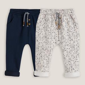 LA REDOUTE COLLECTIONS Set van 2 sarouels in molton