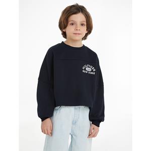 Tommy hilfiger Sweater Varsity met ronde hals in molton