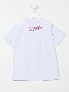 amirslama Amir Slama T-shirt met grafische print - Wit