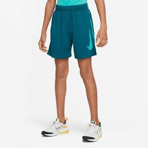 Overige Nike Dri-Fit Graphic Korte Broek Kids Blauw - 