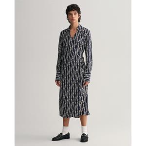 Gant Wikkeljurk met grafische print