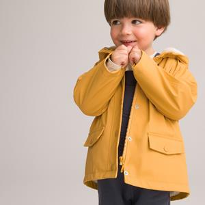 LA REDOUTE COLLECTIONS Regenjas met kap, sherpa voering