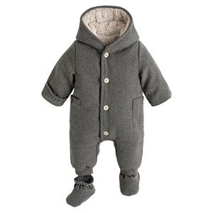 LA REDOUTE COLLECTIONS Combi-pilotenpakje met kap gevoerd in sherpa