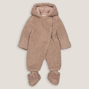 LA REDOUTE COLLECTIONS Warm combi-pilotenpakje met kap, in sherpa