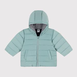 PETIT BATEAU Donsjas met kap, voering fleece