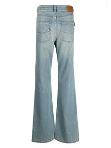 Zadig&Voltaire Mid waist jeans met wijde pijpen - Blauw