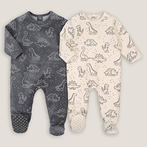 LA REDOUTE COLLECTIONS Set van 2 pyjama's in fluweel