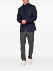 Norwegian Wool Kasjmier blazer - Blauw