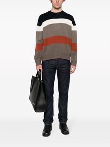 emporioarmani Emporio Armani Intarsia trui - Blauw