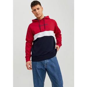 Jack & Jones Hoodie JJEREID BLOCKING SWEAT HOOD NOOS