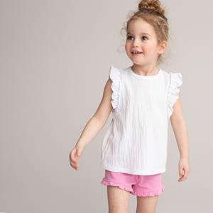 LA REDOUTE COLLECTIONS Set van 2 hemdje met volants
