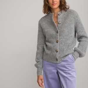 LA REDOUTE COLLECTIONS Gebreid vest in mixed alpaca, Signature AMBROISE
