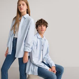 LA REDOUTE COLLECTIONS Gestreept hemd met lange mouwen, unisex