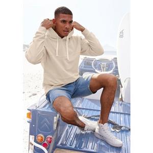 H.I.S Hoodie Langarm sweater met capuchon, van katoenmix