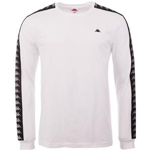 Kappa Langarmshirt, mit hochwertigem Jacquard Logoband