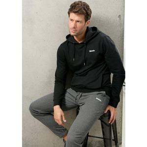 Bench. Loungewear Hoodie Sweatshirt met capuchon en zijzakken, katoenmix
