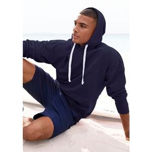 H.I.S Hoodie Langarm sweater met capuchon, van katoenmix