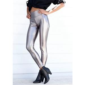 LASCANA Leggings, mit glänzender Beschichtung