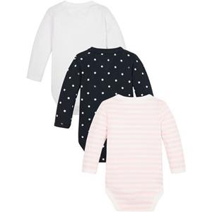 Tommy Hilfiger Langarmbody BABY BODY 3 PACK GIFTBOX (Set, 3-tlg) mit Tommy Hilfiger Logo-Flag