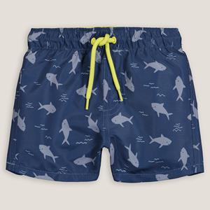 LA REDOUTE COLLECTIONS Zwemshort met haaienprint