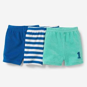 LA REDOUTE COLLECTIONS Set van 3 shorts in badstof