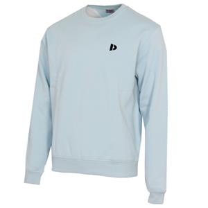 Donnay Donnay Heren - Fleece Crew Sweater Dean - Lichtblauw