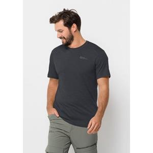 Jack Wolfskin Kammweg S|S Men Heren T-shirt van merinoswol 