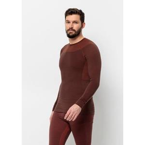 Jack Wolfskin Seamless Wool L/S Men Functioneel shirt met lange mouwen merinos Heren 