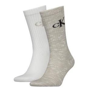 calvinkleinlegwear Calvin Klein 2 stuks Slub Men Sock