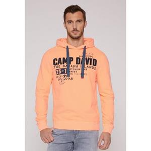 CAMP DAVID Hoodie met belettering