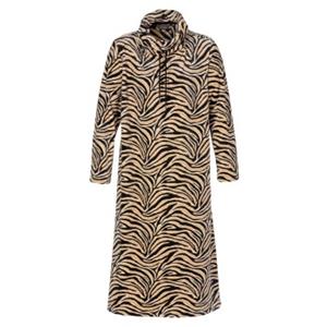 Trofé Trofe Zebra Velvetfleece Dress