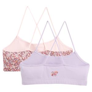 LA REDOUTE COLLECTIONS Set van 2 bustiers met smalle schouderbandjes