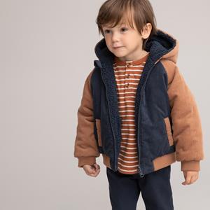 LA REDOUTE COLLECTIONS Warme jasje met kap, omkeerbaar