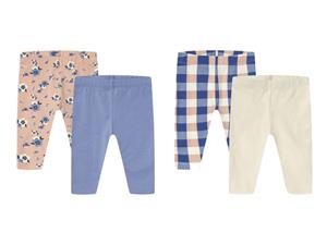 lupilu 2 baby leggings (50/56, Bloemen/Blauw)