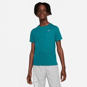 Overige Nike Dri-Fit Miler T-Shirt Kids Blauw - 