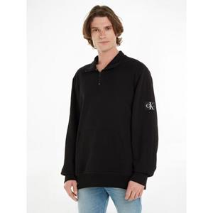 Calvin Klein Sweatshirt BADGE HALF ZIP HWK