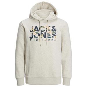 JACK&JONES Hoodie met print vooraan